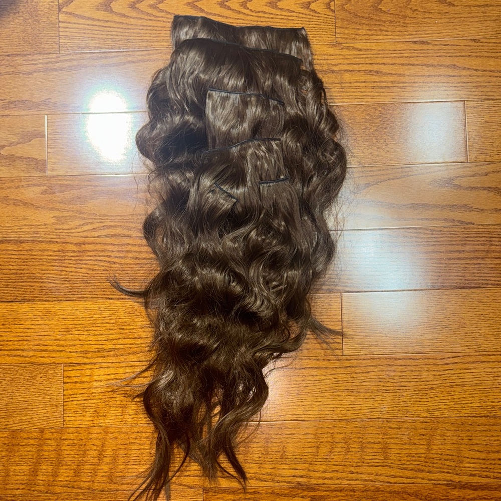 2/$10 Luxurious Brown Hair Extensions